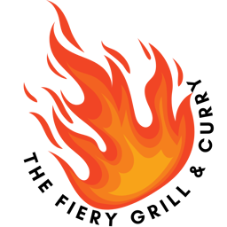 The Fiery Grill & Curry  logo.